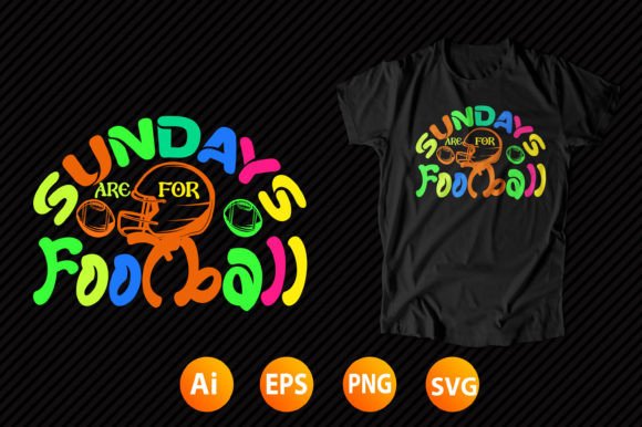 American Football T-shirt Design 10: Dynamic Visuals