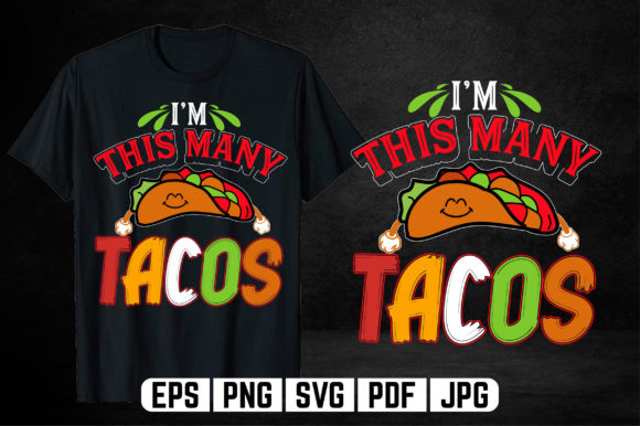 Creative Taco Typography: Elevate Your Merch with Fun Designs