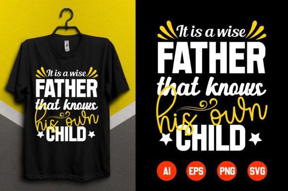 Father's Day T-Shirt Design: A Modern Graphic Design Asset