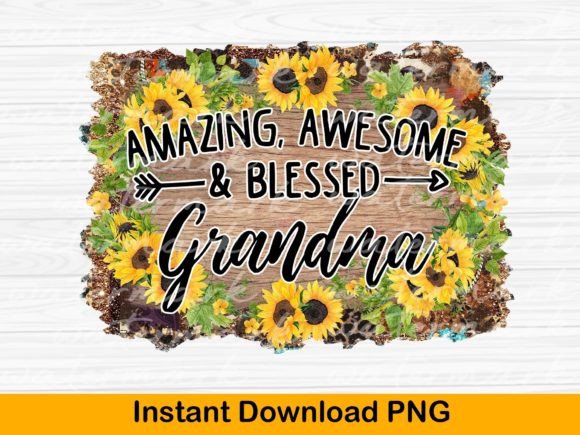 Grandma Sublimation Design, Grandma PNG