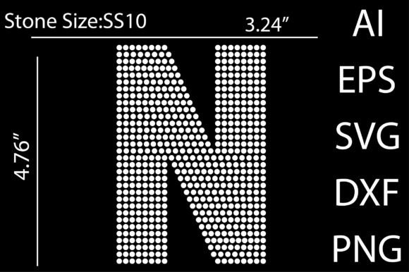 Letters Rhinestone Templates Design: Instant Creative Spark