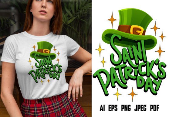 St. Patrick's Day T-Shirt Design: Creative Assets for Modern Branding