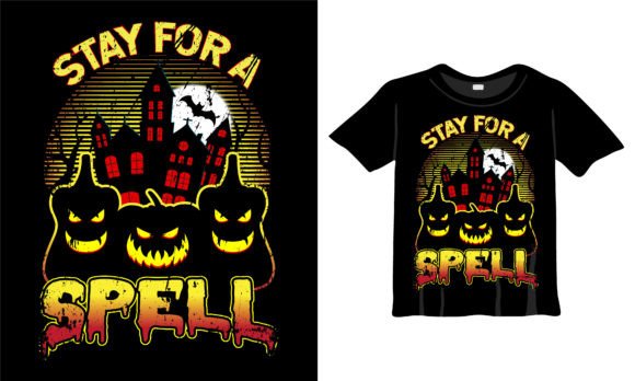 Stay for a Spell: A Halloween Design Template