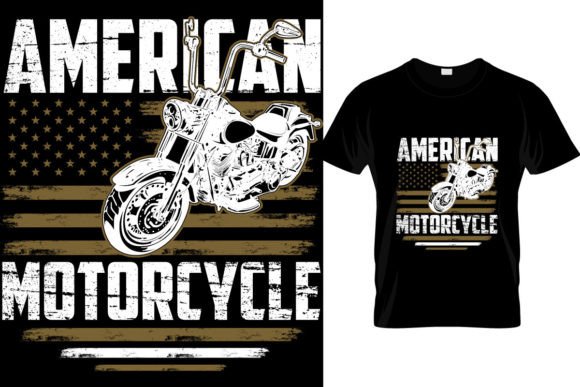 Vintage Motorcycle T-Shirt Design: A Designer's Asset
